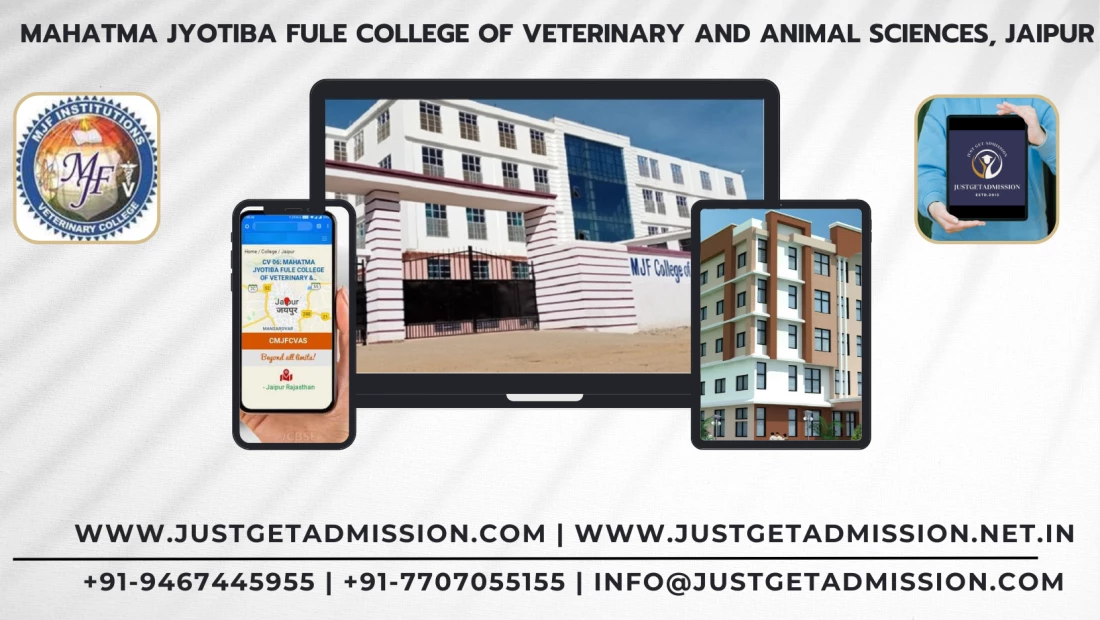 Mahatma Jyotiba Fule College of Veterinary And Animal Sciences Jaipur 2023-24: Admission, Course Offered, Fees Structure, Cutoff, Counselling etc.